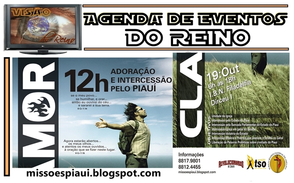 12h de Adoração e Intercessão pelo Piauí